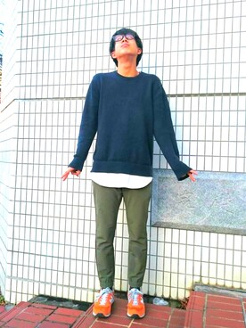 ひさしさん（メンズ・170cm）の冬コーディネート