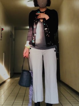 「VOGUE JAPAN（ヴォーグ ジャパン）のアイテム」を使った、YokokoAさん（レディース・157cm）の春コーディネート