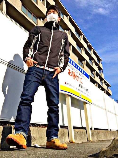 Hinai G Levi Sのデニムパンツを使ったコーディネート Wear