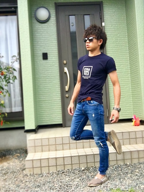 Hinai G 木梨サイクルのtシャツ カットソーを使ったコーディネート Wear