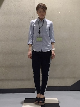 「FR2（エフアールツー）のアイテム」を使った、VANQUISHさん（レディース・158cm）の夏コーディネート