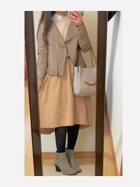 「アイテム（ピアス（両耳用））」を使った、maoiさん（レディース・157cm・20代）の春コーディネート