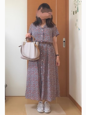 「アイテム（ピアス（両耳用））」を使った、maoiさん（レディース・157cm・20代）の夏コーディネート