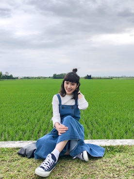 「lovfee」｜Apo Weiさん（レディース・158cm）の春コーディネート