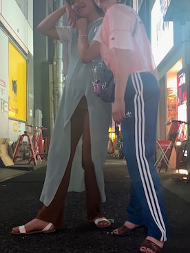 「Another Edition（アナザーエディション）のアイテム（ワンピース/ドレス）」を使った、キャノさん（レディース・165cm）の夏コーディネート