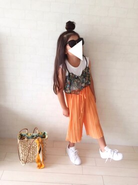ＹＨＥ ☺︎さん（キッズ・130cm）の夏コーディネート