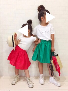 ＹＨＥ ☺︎さん（キッズ・120cm）の夏コーディネート