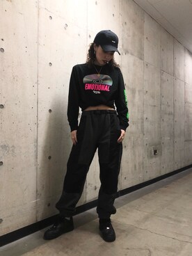 下村こころさん（レディース・165cm）の冬コーディネート