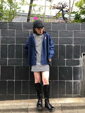 下村こころさん(レディース・165cm)の春コーディネート