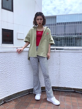 下村こころさん（レディース・164cm）の春コーディネート