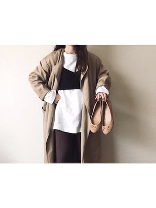 Spick & Span（スピックアンドスパン）の「ノーカラートレンチ