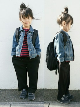 katy!!さん（キッズ・110cm）の冬コーディネート