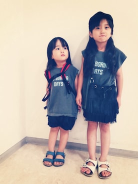 katy!!さん(キッズ・110cm)の夏コーディネート