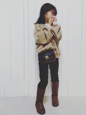 katy!!さん（キッズ・120cm）の秋コーディネート
