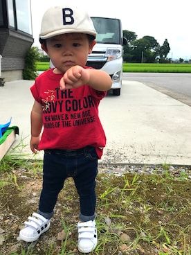 ★YK★ さん（キッズ・80cm）の夏コーディネート