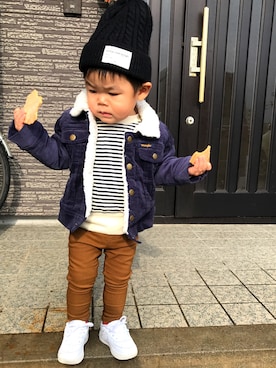 ★YK★ さん(キッズ・80cm)の冬コーディネート