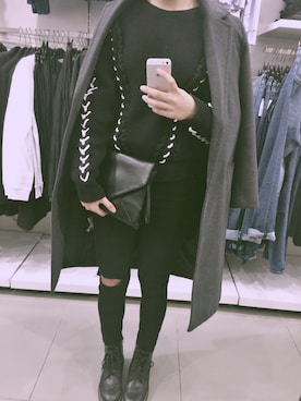 Ayanaさん（レディース・167cm）の冬コーディネート