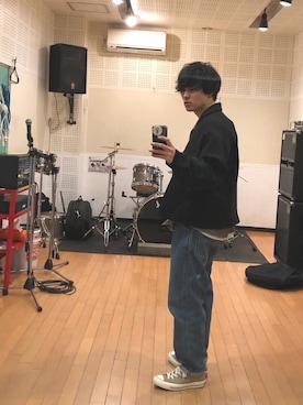 「アイテム（ブルゾン）」を使った、のりじさん（メンズ・172cm・30代）の春コーディネート