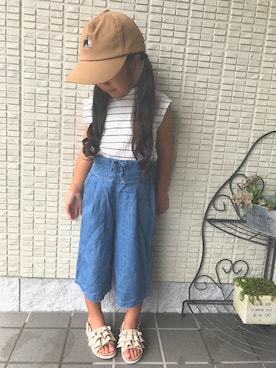 kan❤︎kanさん（キッズ・90cm）の秋コーディネート