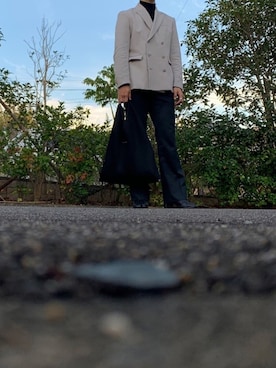 「ALLEGE（アレッジ）のアイテム（ジャケット/アウター）」を使った、しょーへいさん（メンズ・180cm）の秋コーディネート