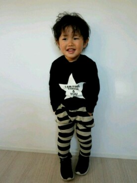 yua❤yu-shinさん(キッズ・90cm)の冬コーディネート