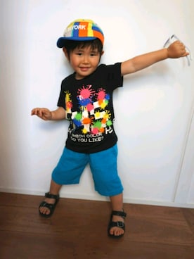 yua❤yu-shinさん（キッズ・100cm）の春コーディネート