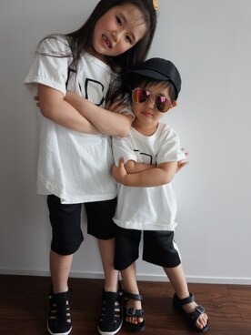 yua❤yu-shinさん（キッズ・120cm）の春コーディネート