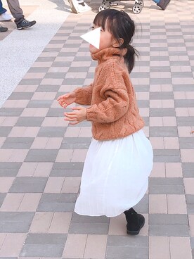 kiyu**さん（キッズ・90cm）の冬コーディネート