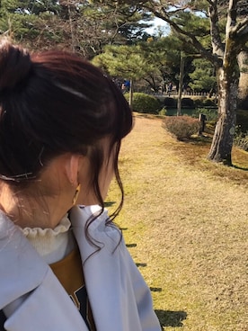 「AMERICAN HOLIC」｜Chiさん（レディース・163cm）の冬コーディネート