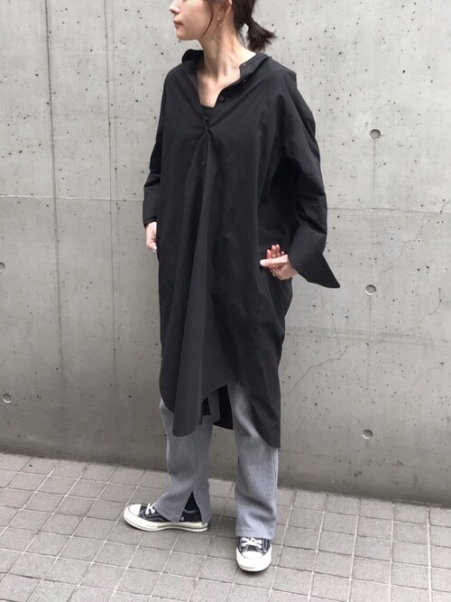Yoko Landwards Liyocaのシャツワンピースを使ったコーディネート Wear Yoko Landwards Liyocaのシャツワンピースを使ったコーディネート Wear