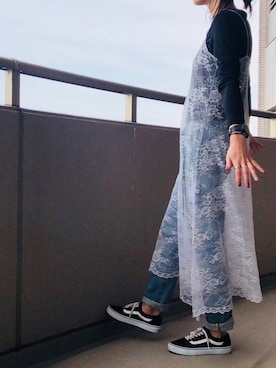 「ROXD（ロッド）のアイテム（リング）」を使った、ellie.さん（レディース・173cm）の春コーディネート