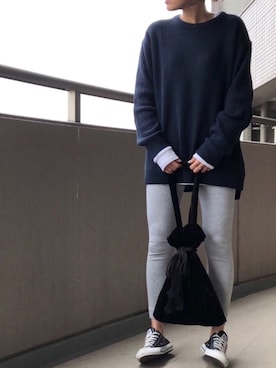 ellie.さん（レディース・173cm）の冬コーディネート