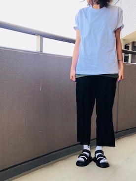 「BEEFY」｜ellie.さん（レディース・173cm）の夏コーディネート