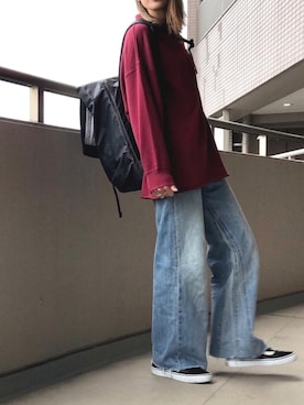 ellie.さん(レディース・173cm)の冬コーディネート