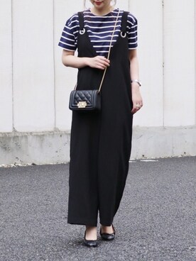 「FREAK'S STORE（フリークスストア）のアイテム（腕時計）」を使った、maiko さん（レディース・158cm）の夏コーディネート
