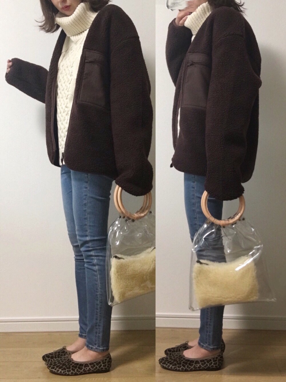 BEAUTY&YOUTH別注 レペット ＭＡＮＯＮ レオパード バレーシューズ BEAUTY&YOUTH別注 レペット MANON レオパード バレー