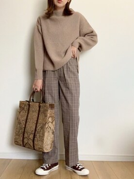 「AZUL ENCANTO」｜maiko さん（レディース・158cm）の秋コーディネート