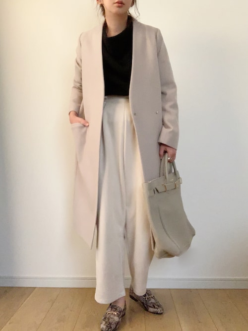 maiko ����̃m�[�J���[�R�[�g�u�u�l�b�N�m�[�J���[�R�[�g�iUNITED TOKYO�b���i�C�e�b�h�g�E�L���E�j�v���g�����R�[�f�B�l�[�g