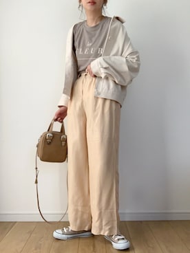 「UNIQLO（ユニクロ）のアイテム（その他アウター）」を使った、maiko さん（レディース・158cm）の冬コーディネート