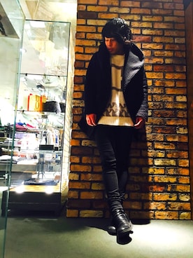 NO ID.KICHIJOJIさん（メンズ・169cm）の冬コーディネート