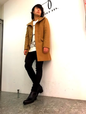 NO ID.KICHIJOJIさん（メンズ・169cm）の冬コーディネート