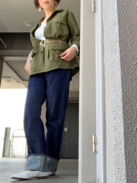 「701」｜UDさん（レディース・164cm）の春コーディネート
