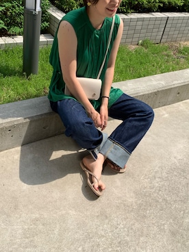 UDさん（レディース・164cm）の春コーディネート