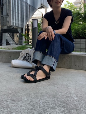 「701」｜UDさん（レディース・165cm）の夏コーディネート