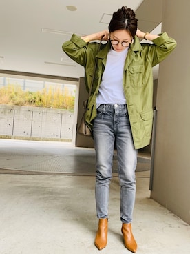 UDさん（レディース・164cm）の秋コーディネート