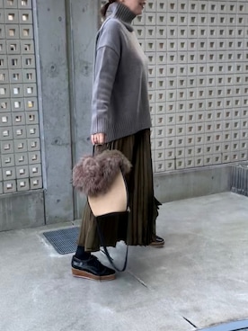 UDさん（レディース・164cm）の冬コーディネート