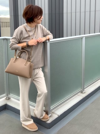 Deuxieme Classe（ドゥーズィエムクラス）の「イージーフレアパンツ