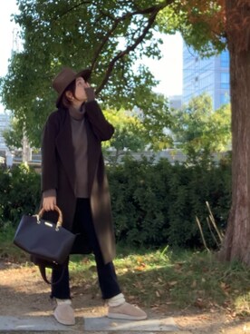 UDさん（レディース・164cm）の冬コーディネート