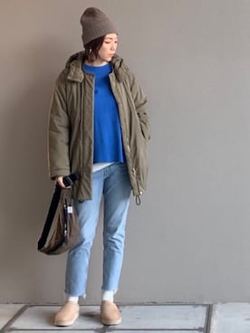 UDさん（レディース・164cm）の冬コーディネート