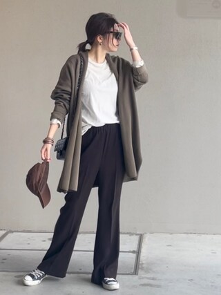 Twins cotton ショートガウン　Deuxieme Classe グレー ドゥーズィエムクラス Twins cotton ショートガウン